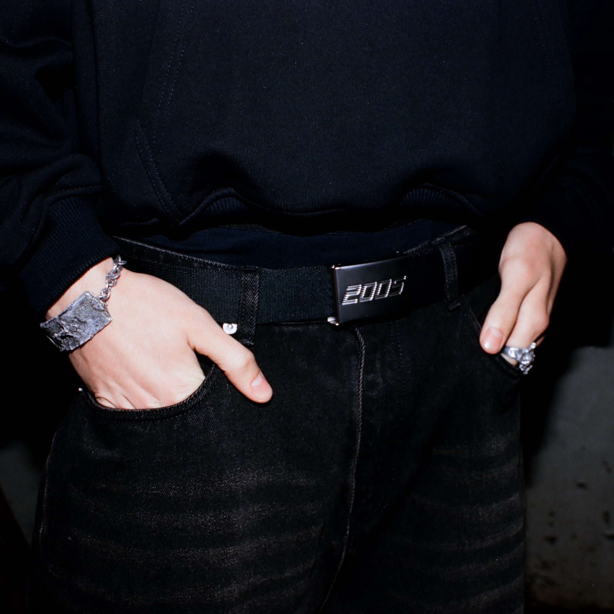 LOGO BUCKLE BELT