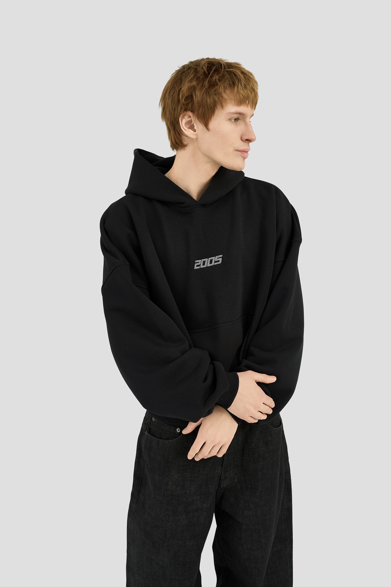 Classic Logo Hoodie - Black