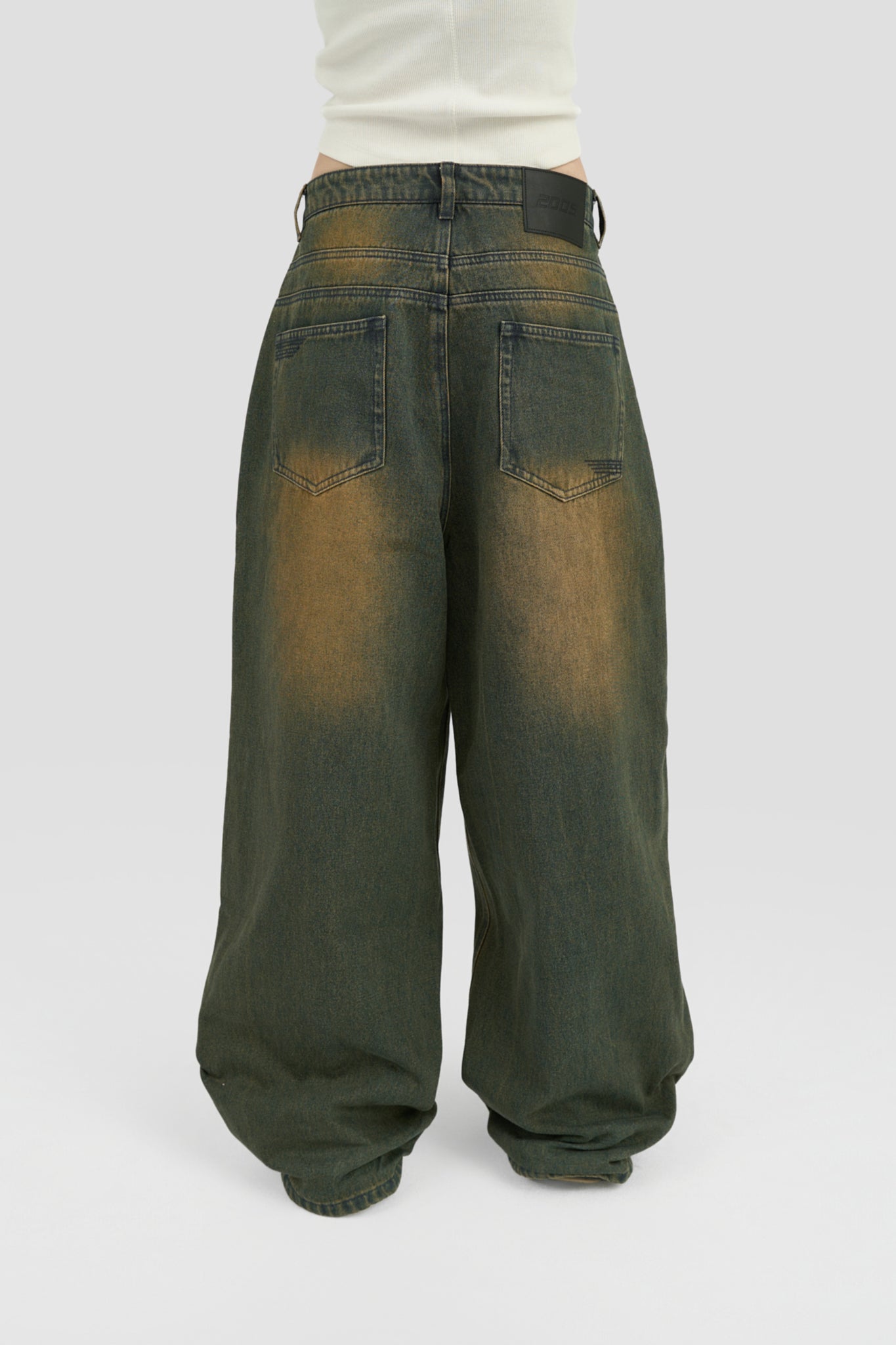 ULTRA BAGGY FIT CORRODE BLUE DENIM