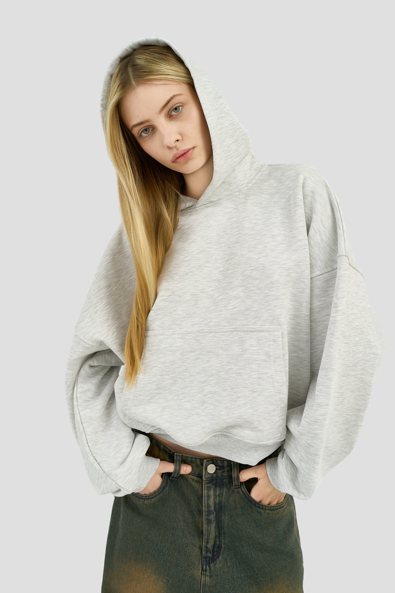 Uniform Hoodie - Heather Grey