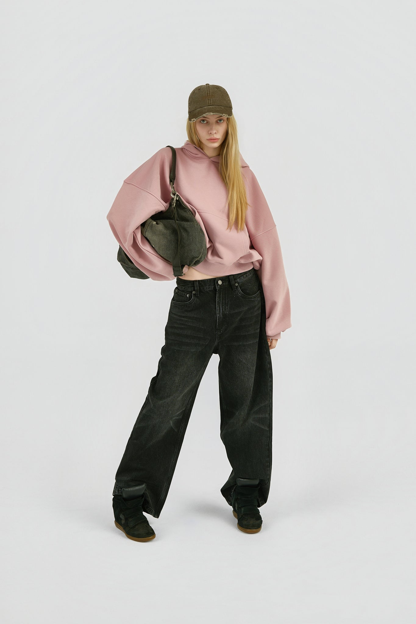 Uniform Hoodie - Dusty Pink