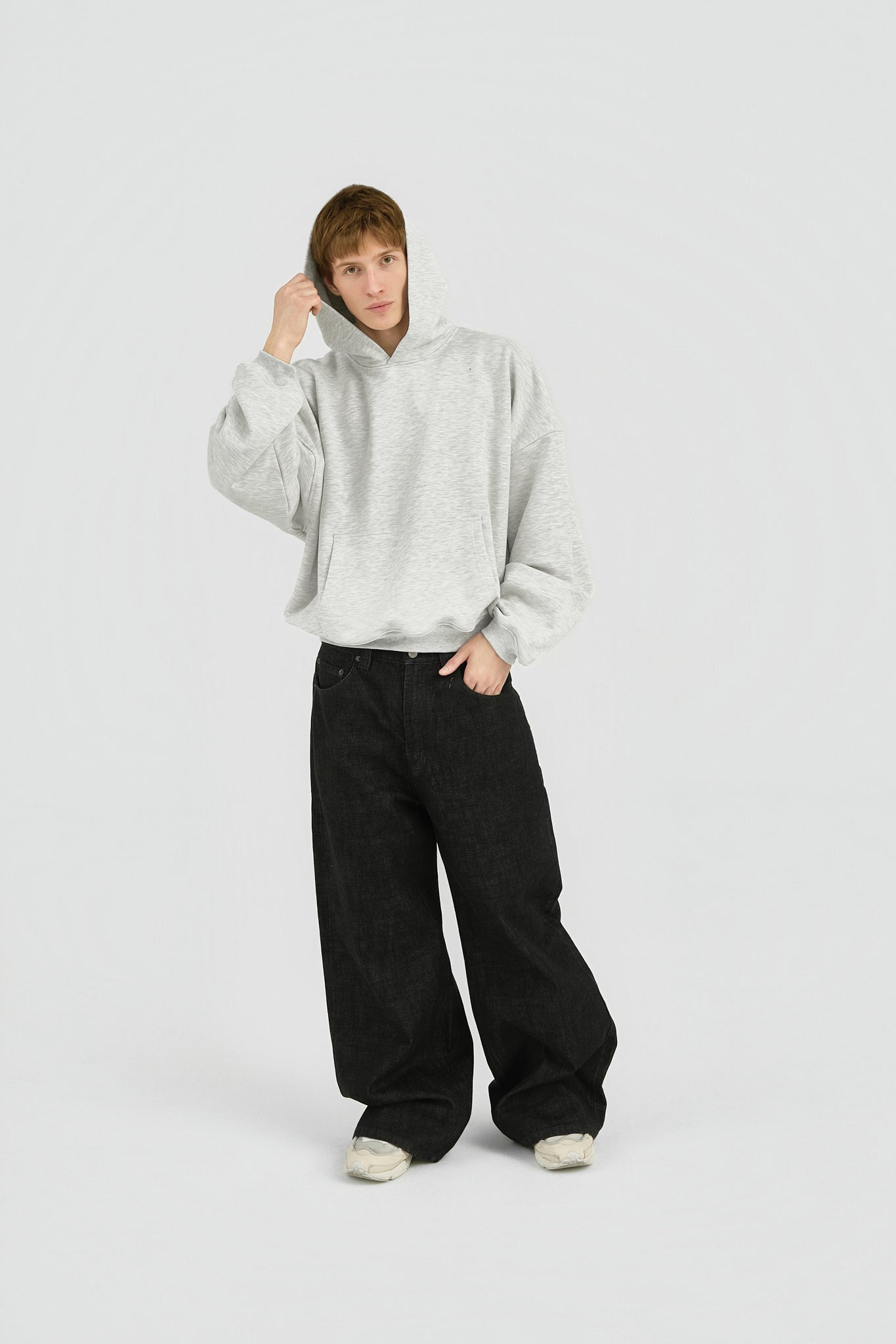 Uniform Hoodie - Heather Grey