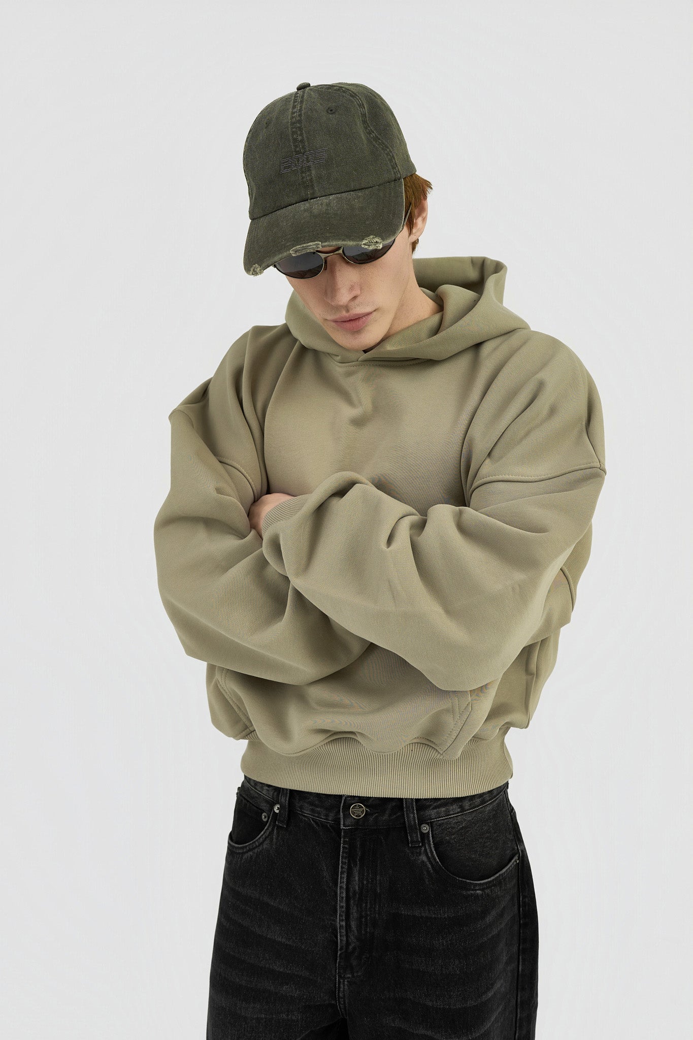 Uniform Hoodie - Light Khaki