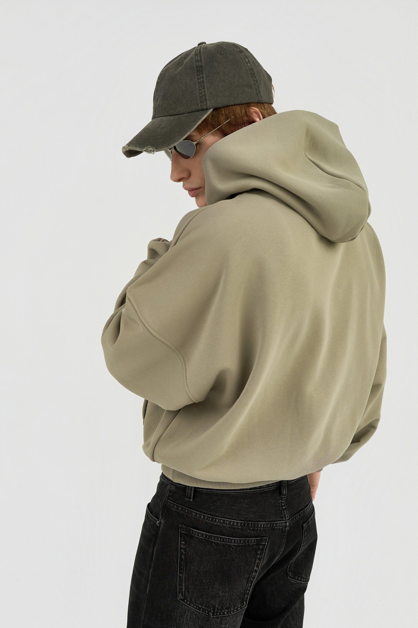 Uniform Hoodie - Light Khaki