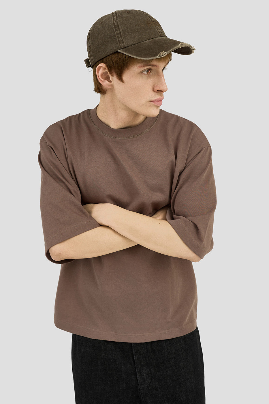 Uniform Tee - Track Brown