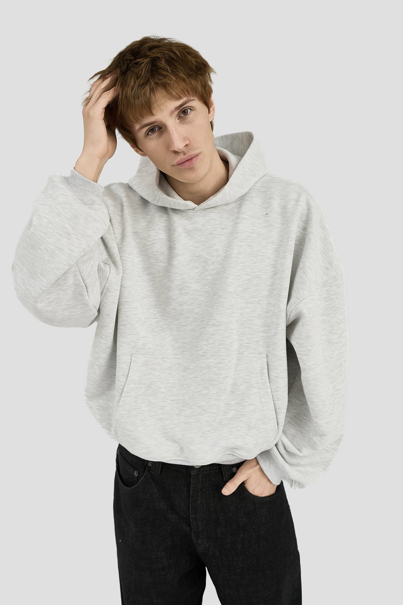 Uniform Hoodie - Heather Grey