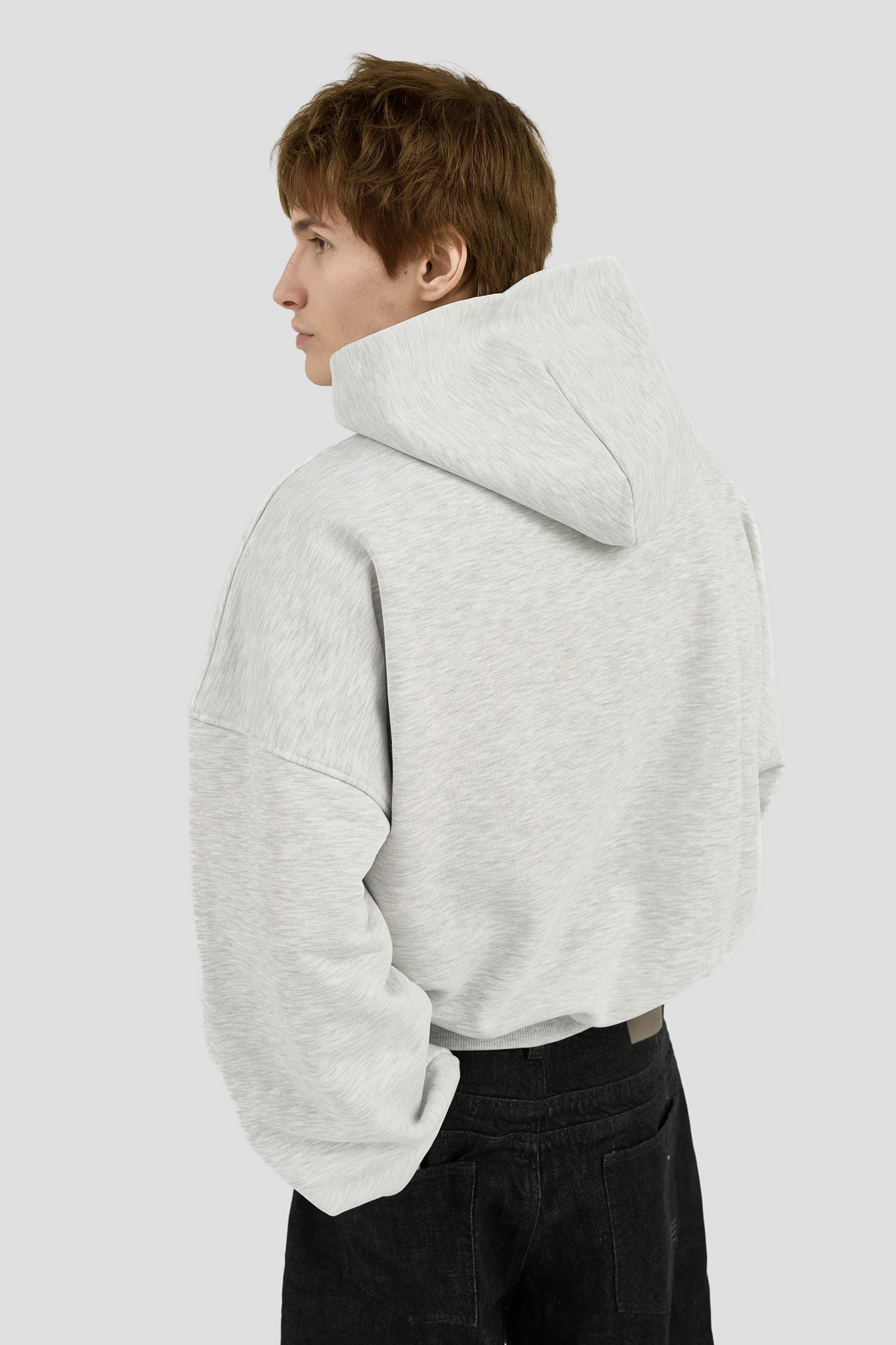 Uniform Hoodie - Heather Grey