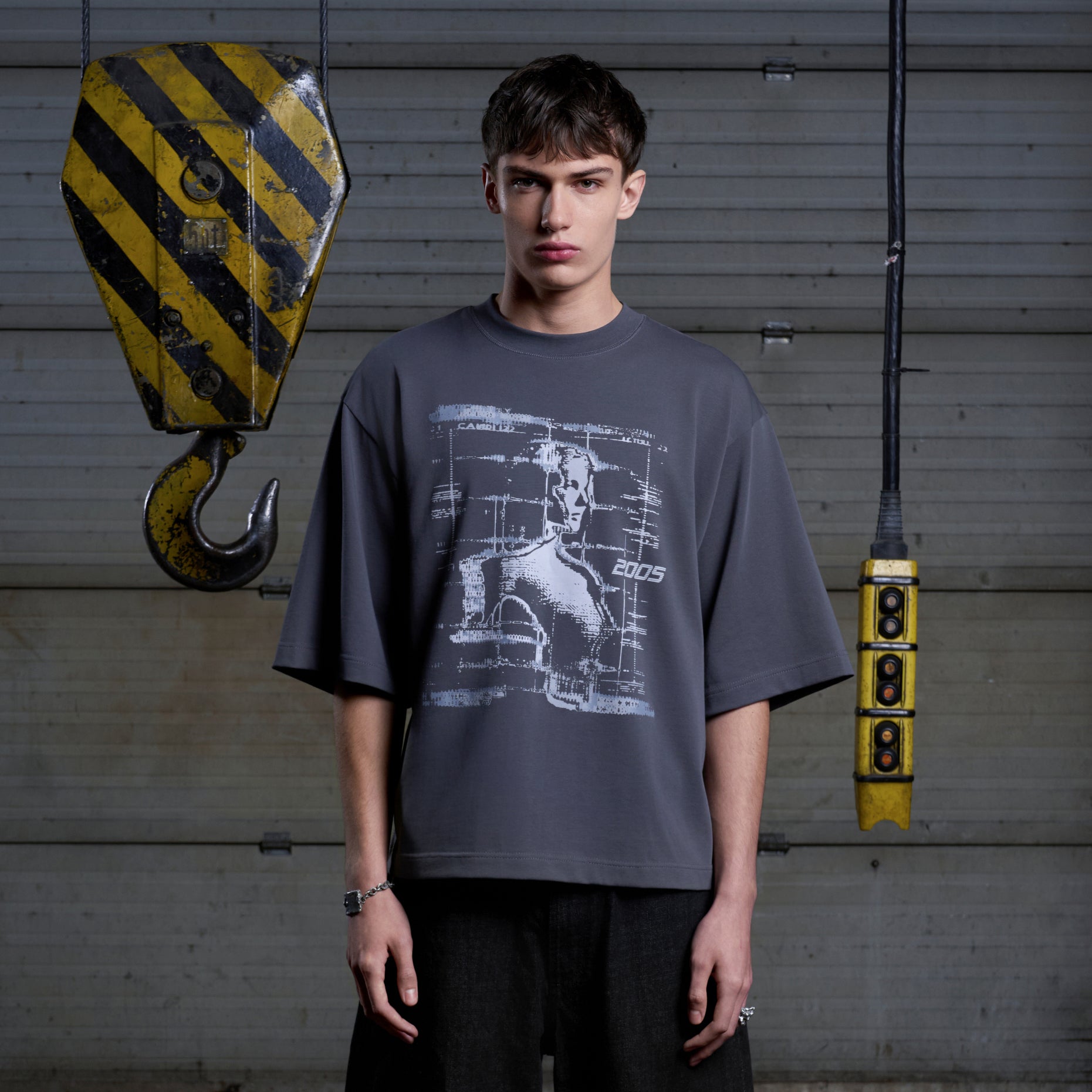 Vapour Soul Tee - Ash Grey