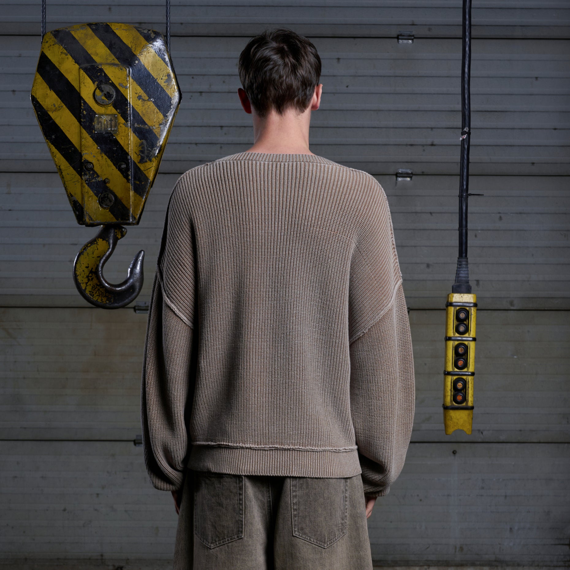 Logo Knitwear - Sandstorm Beige