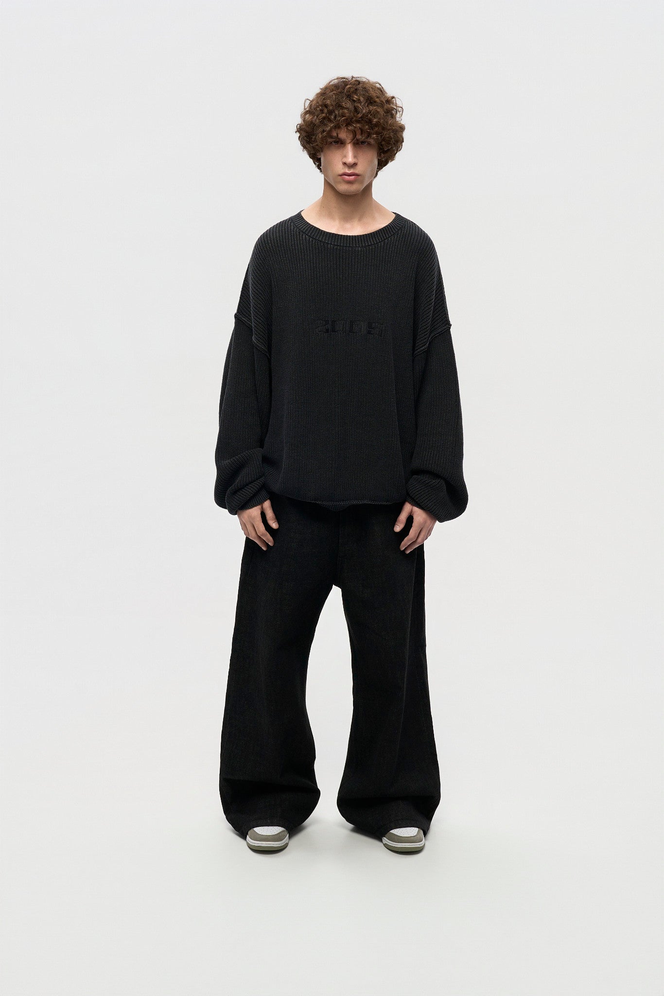 Logo Knitwear - Black