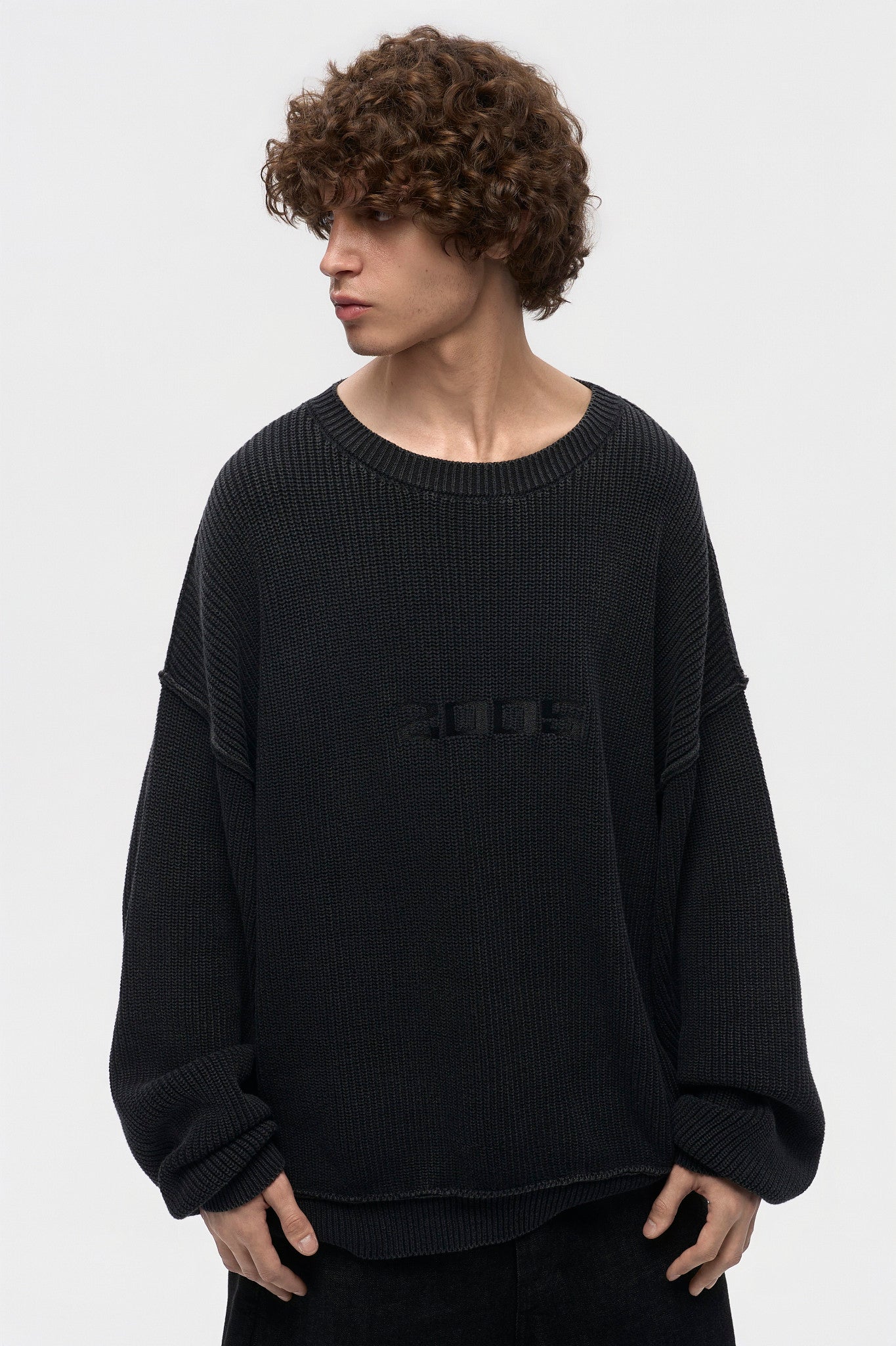 Logo Knitwear - Black