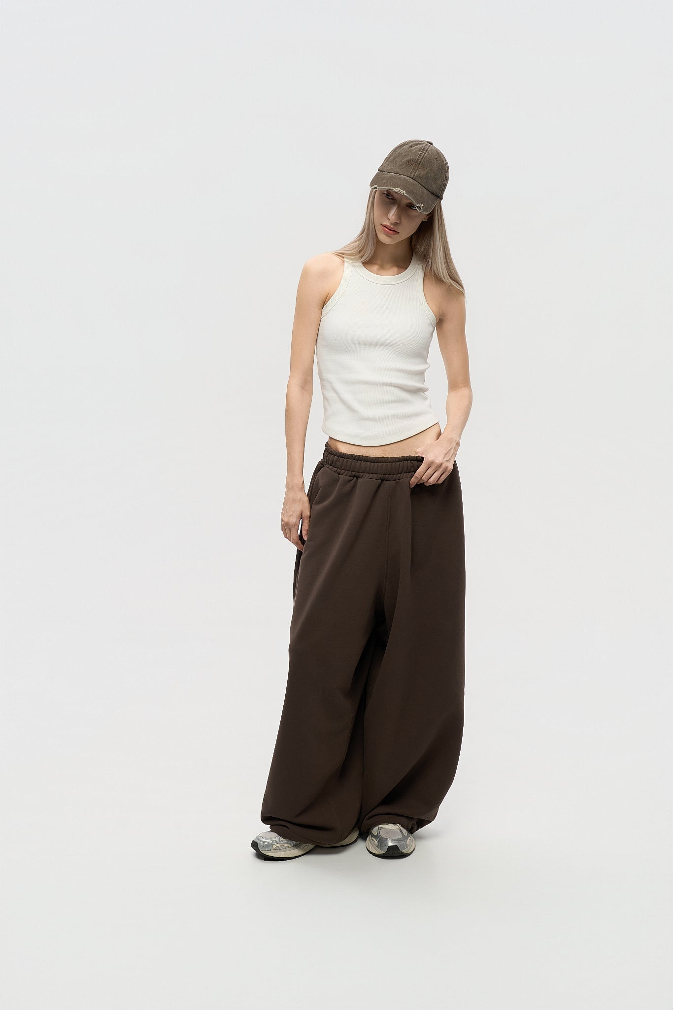 Ultra Baggy Sweatpants - Dark Mocha
