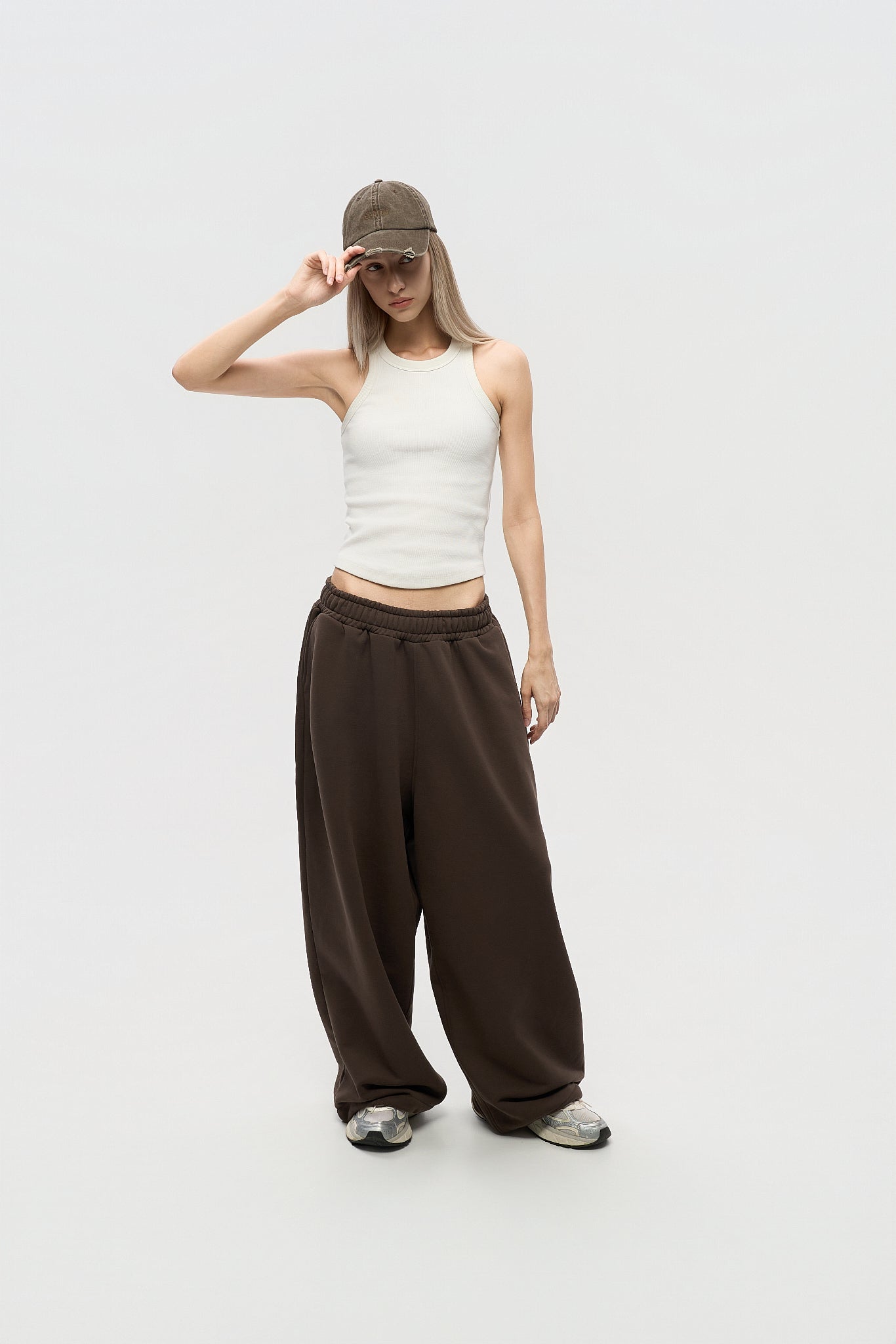 Ultra Baggy Sweatpants - Dark Mocha