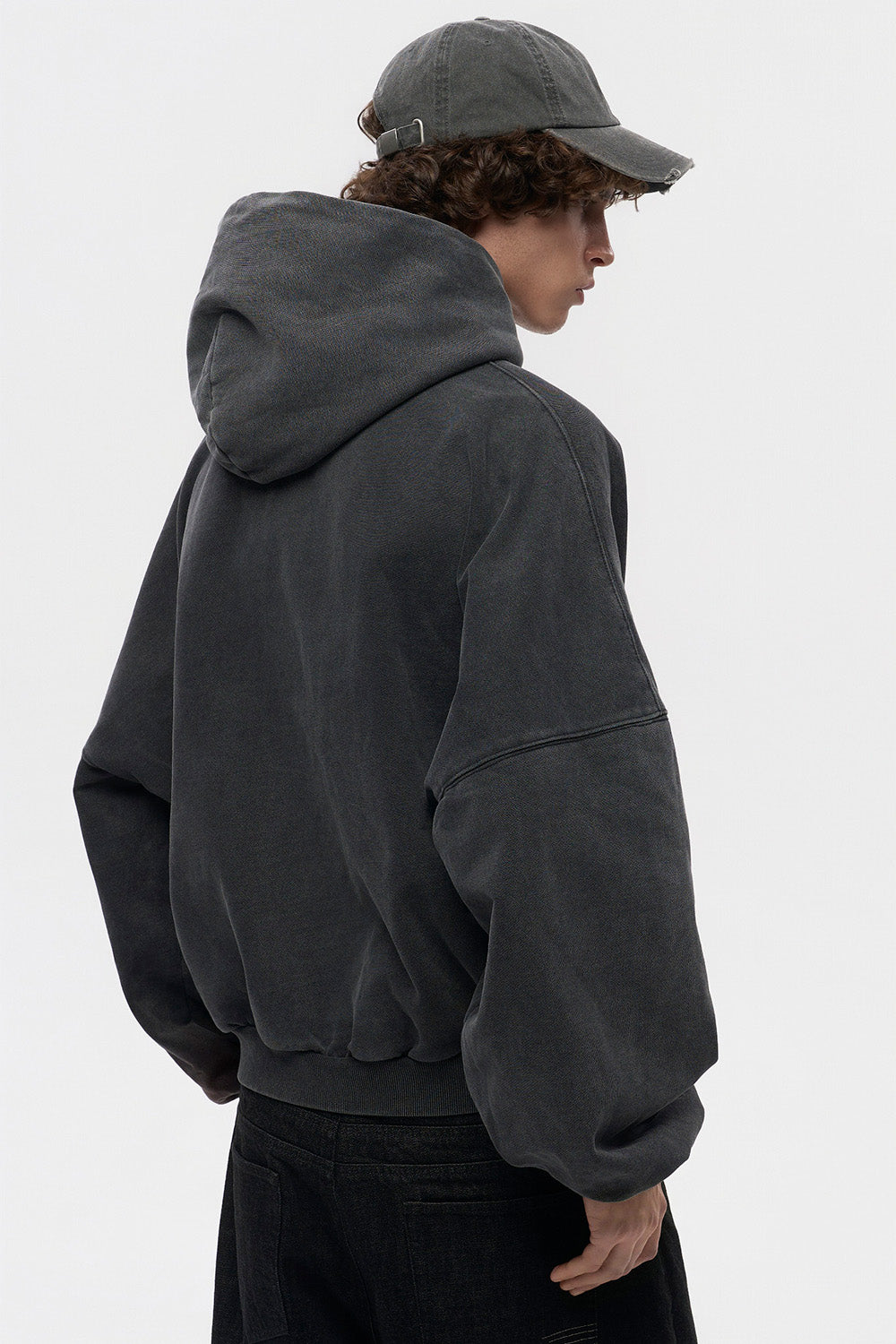 Core Hoodie - Washed Black
