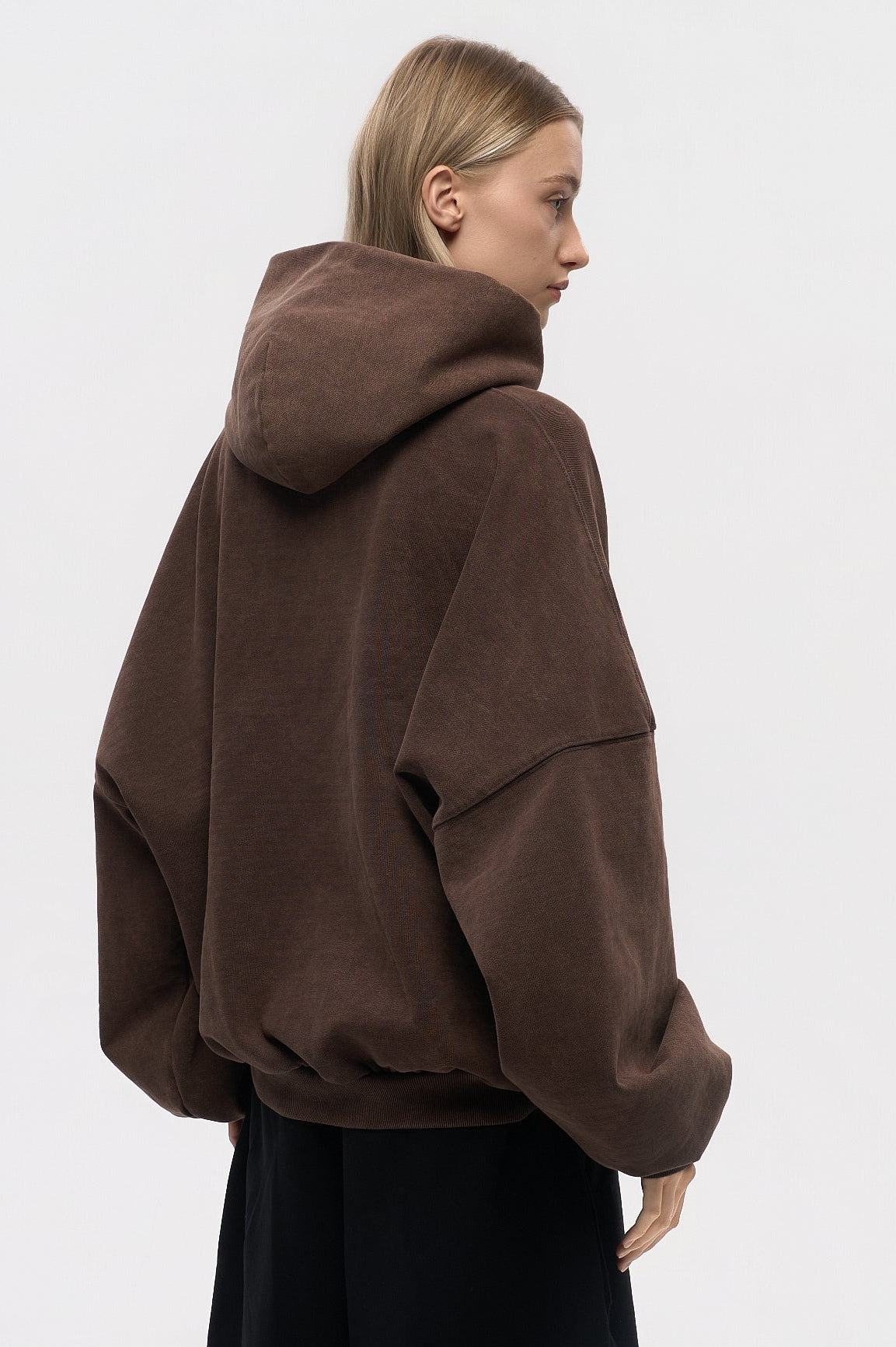 Core Hoodie - Washed Brown