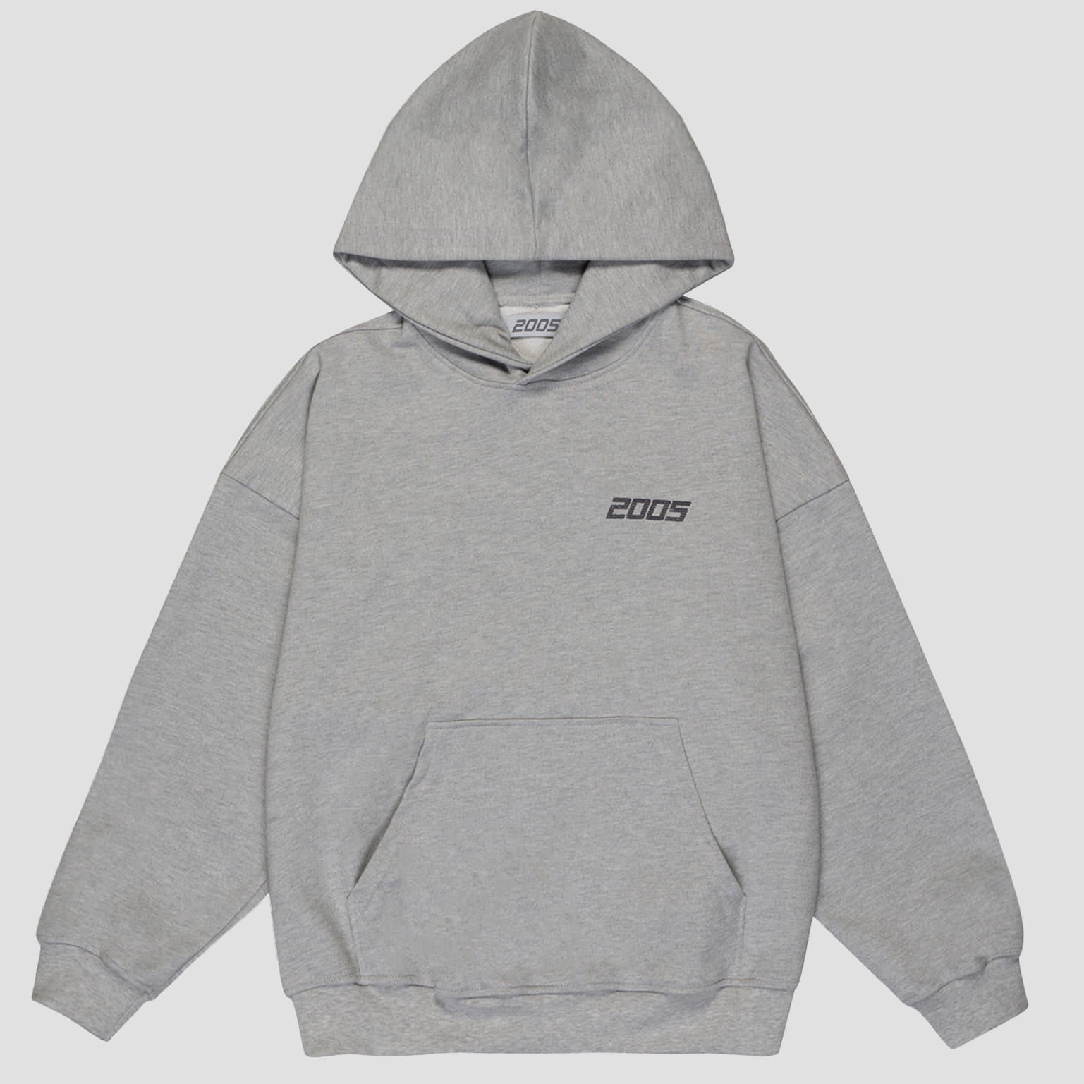 Basic hoodie (heather grey)