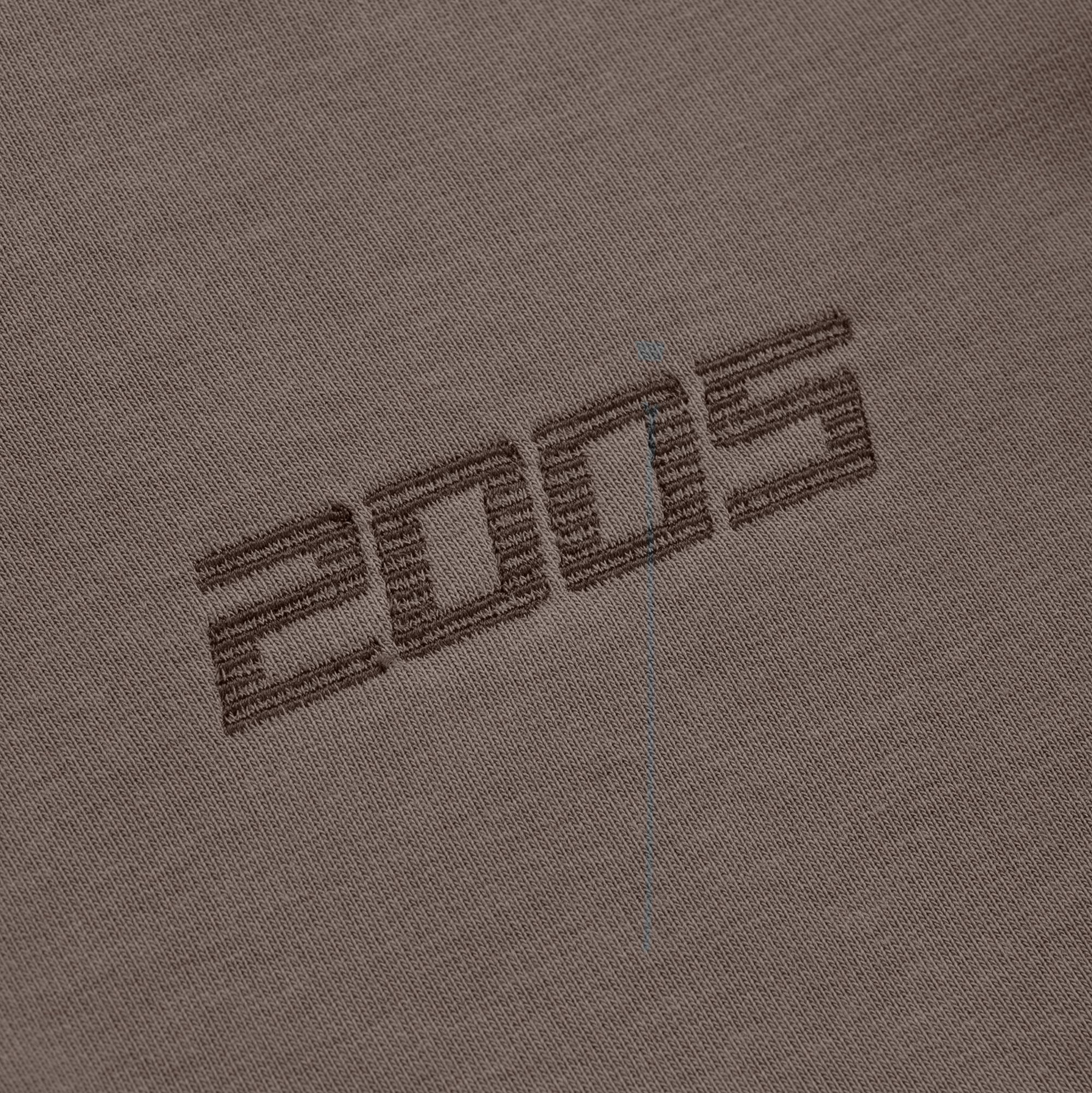 Classic Logo Zip Hoodie - Track Brown