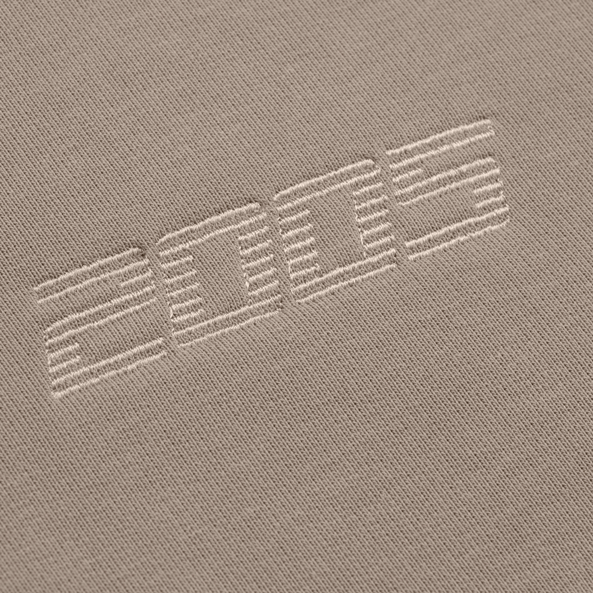 Classic Logo Zip Hoodie - Sand