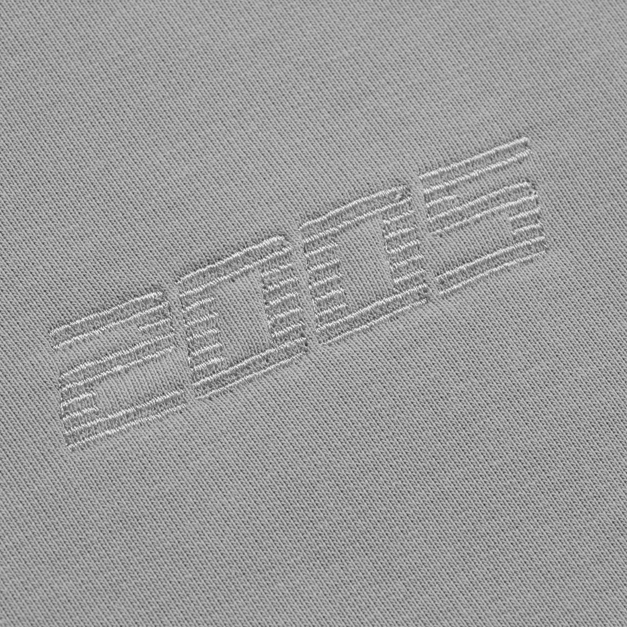 Classic Logo Zip Hoodie - Ash Grey