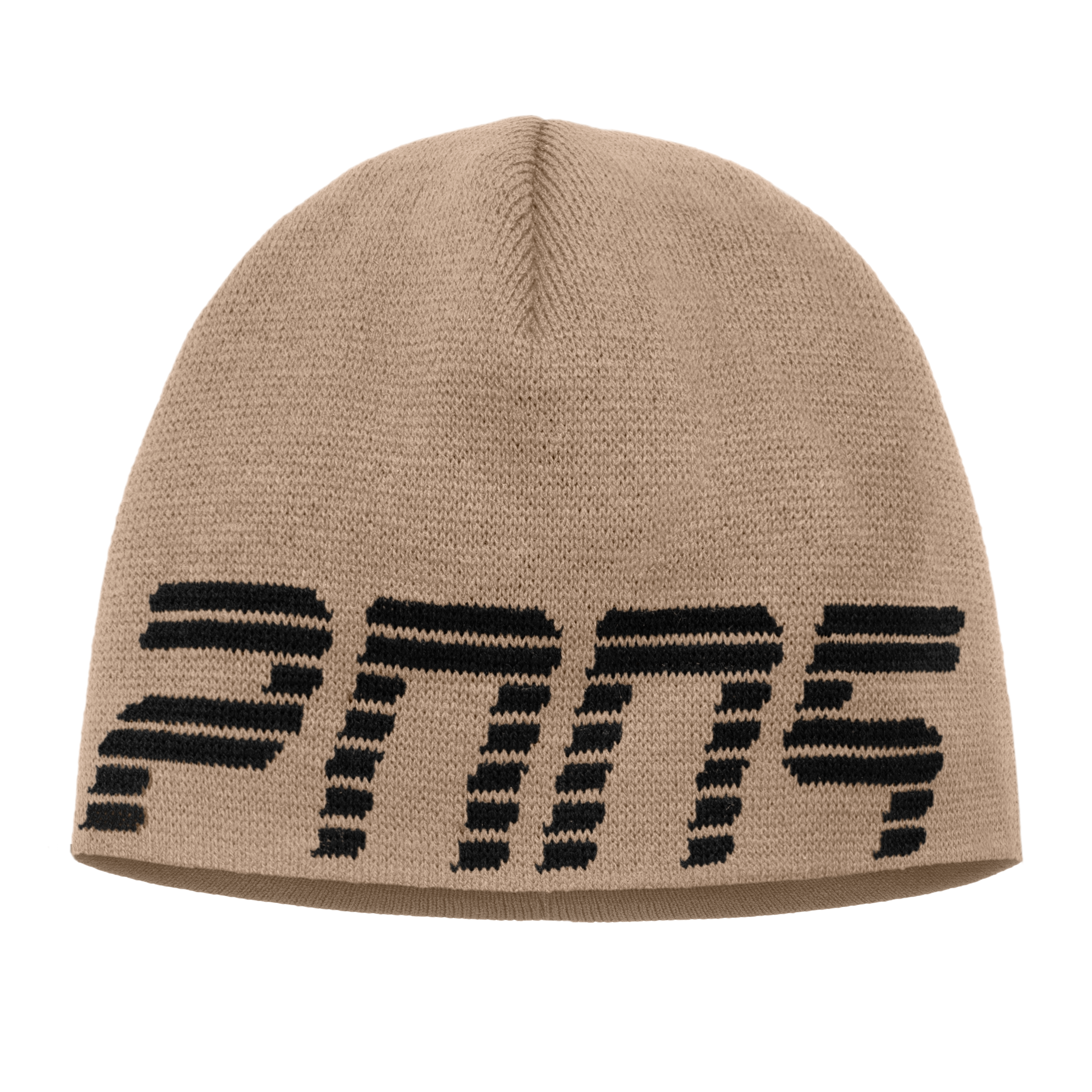 LOGO BEANIE BEIGE