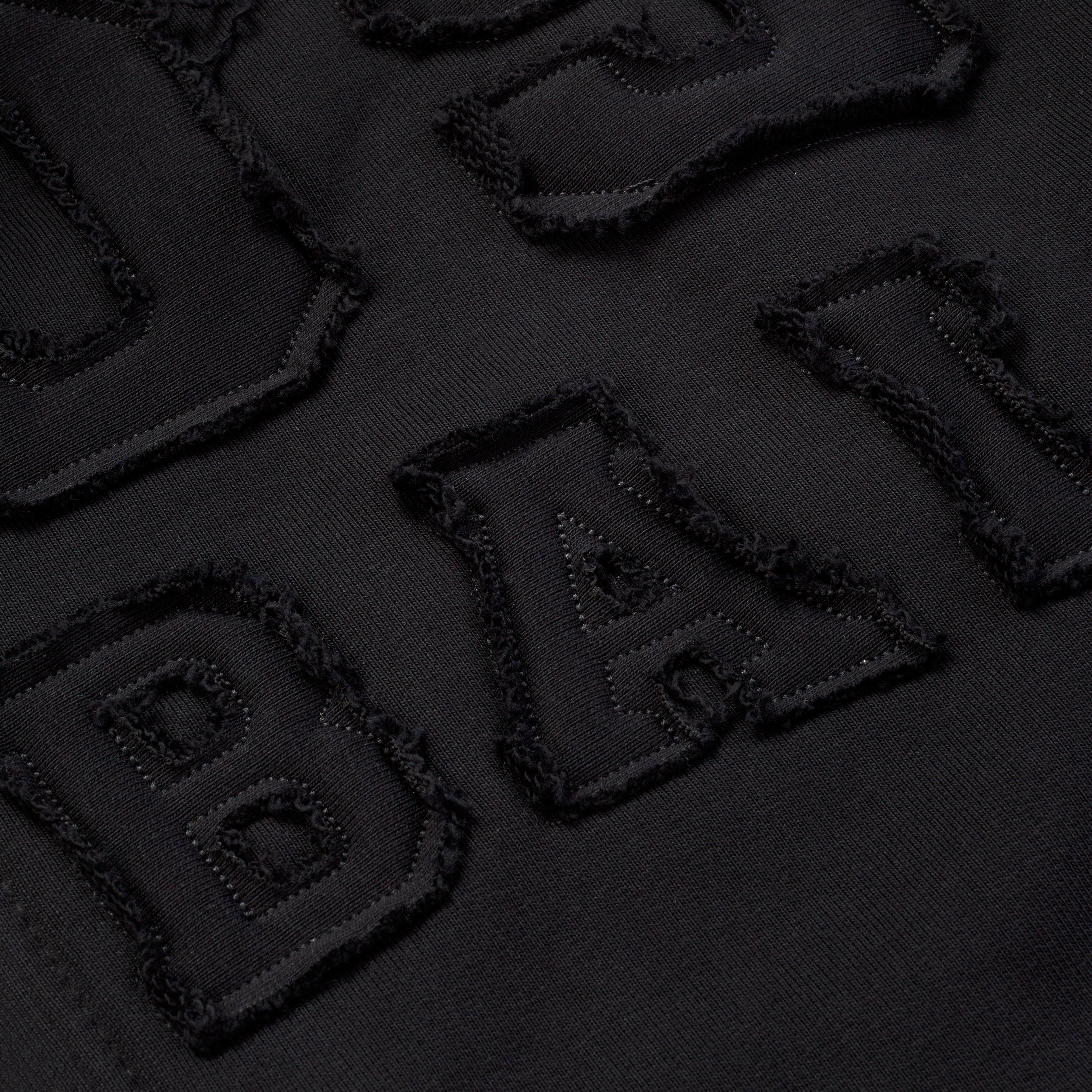 Fur Hoodie - Black