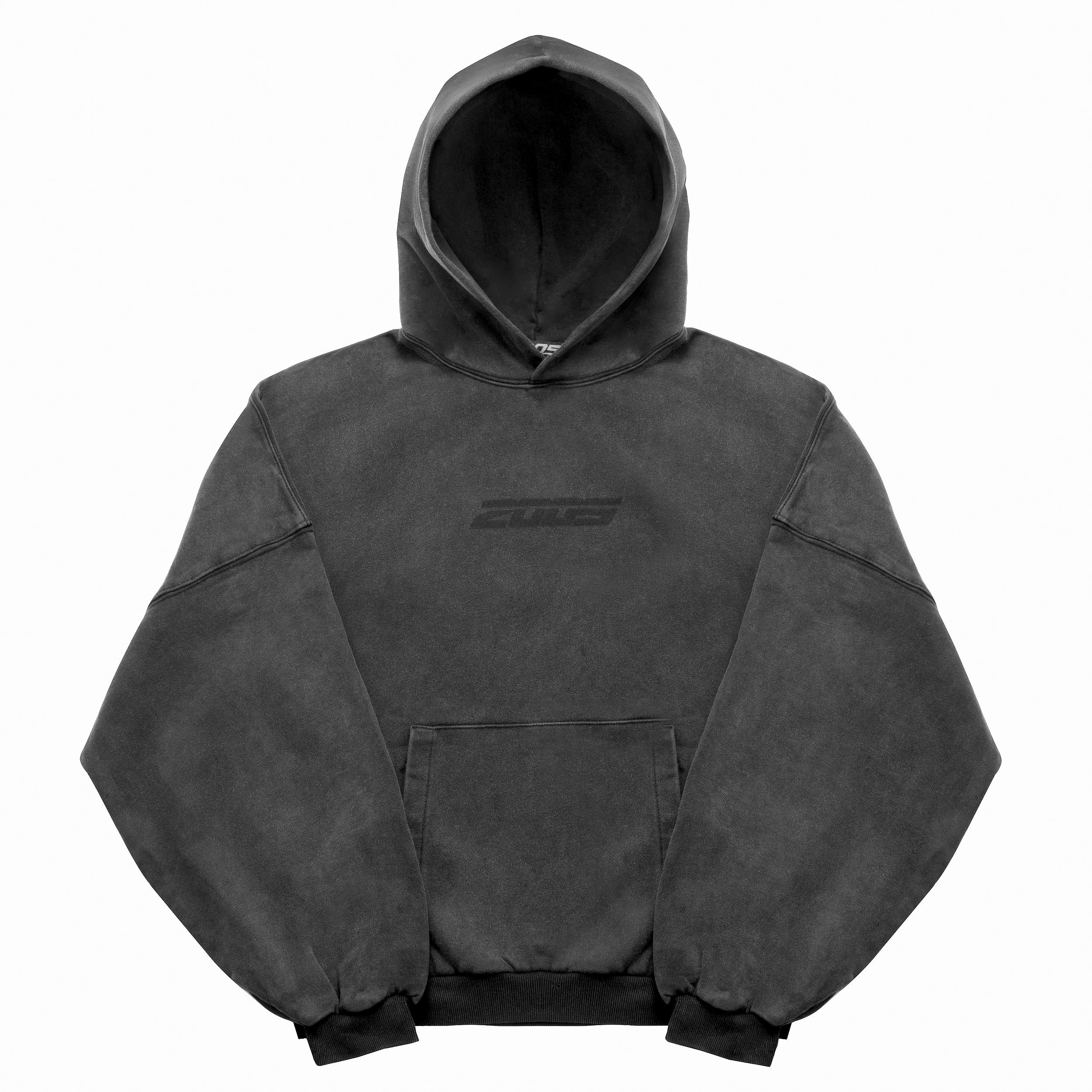 Core Hoodie - Washed Black