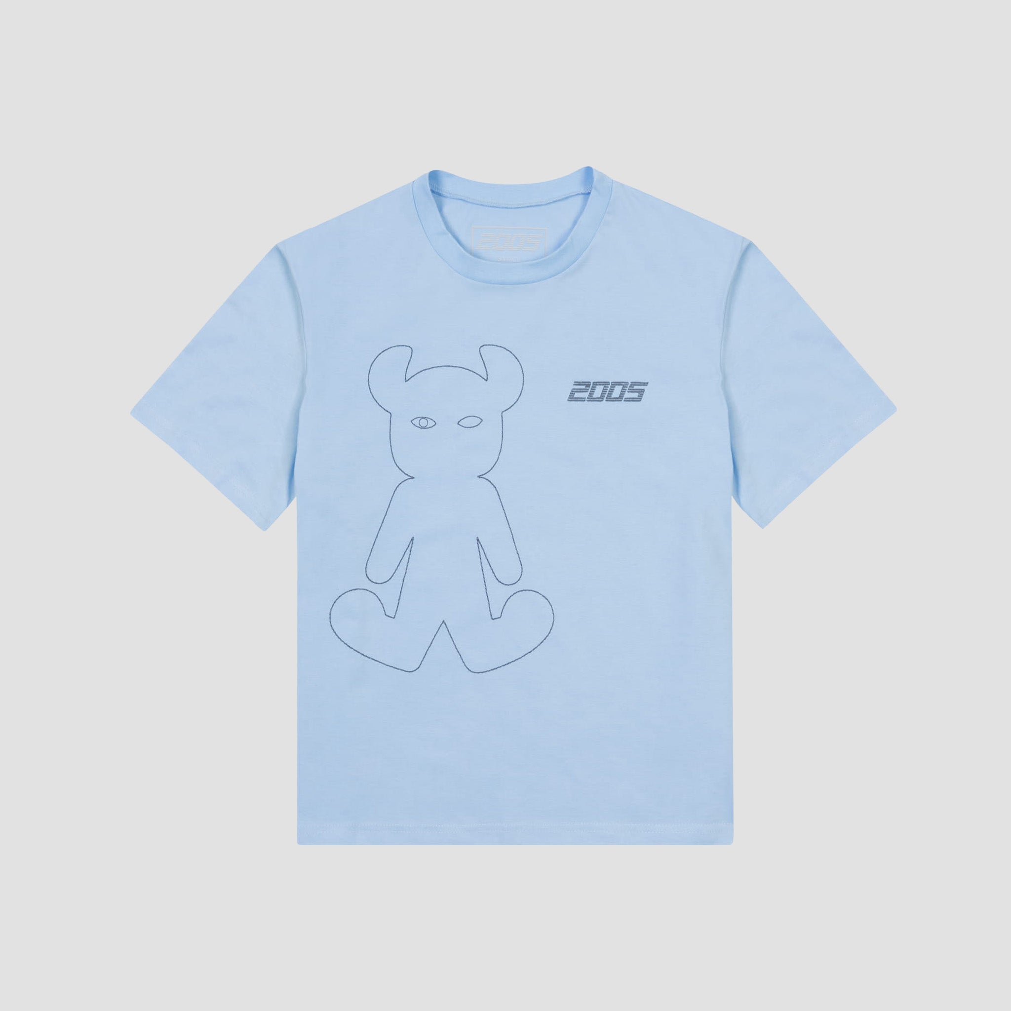 Horned Lucy Tee Baby Blue