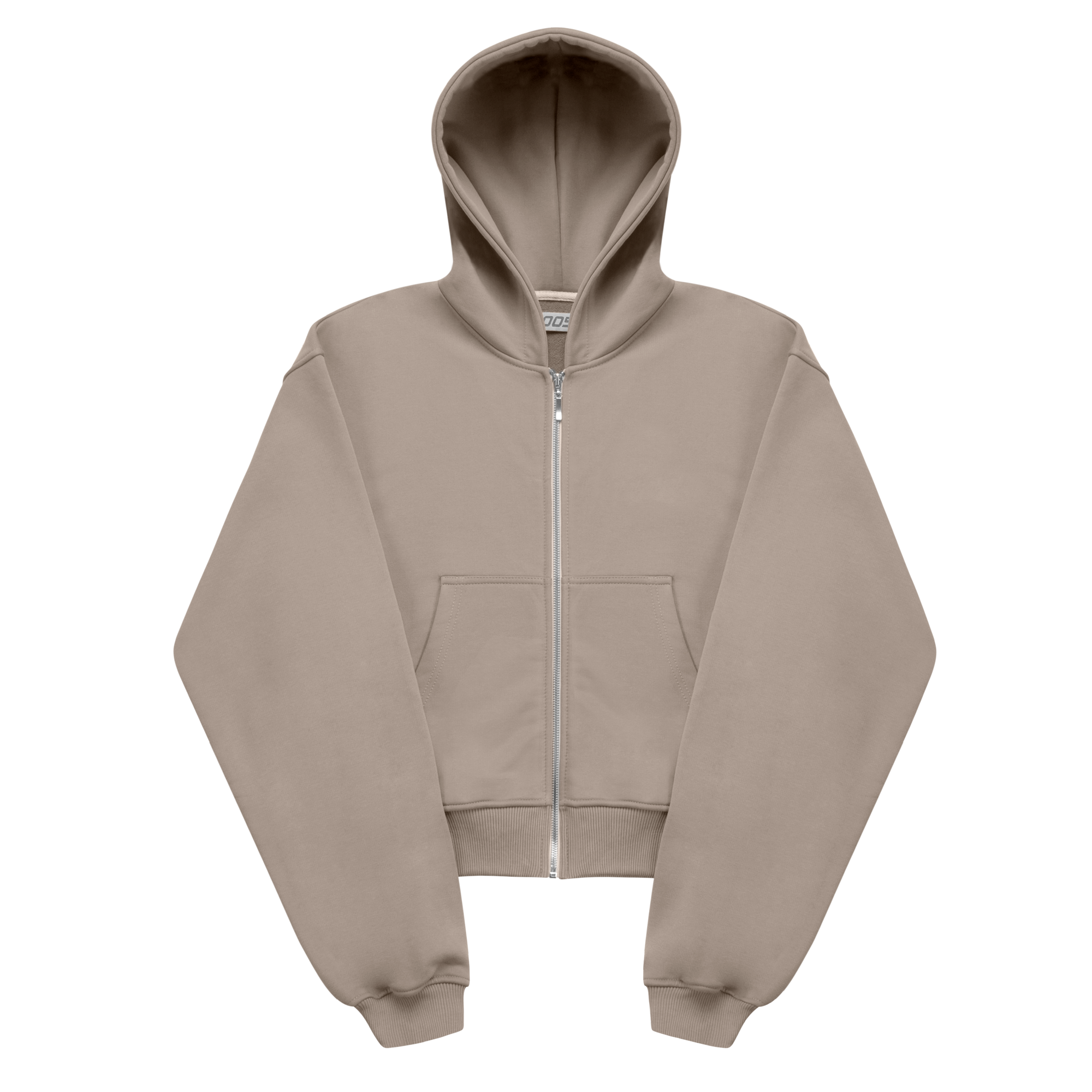 Uniform Zip Hoodie - Sand