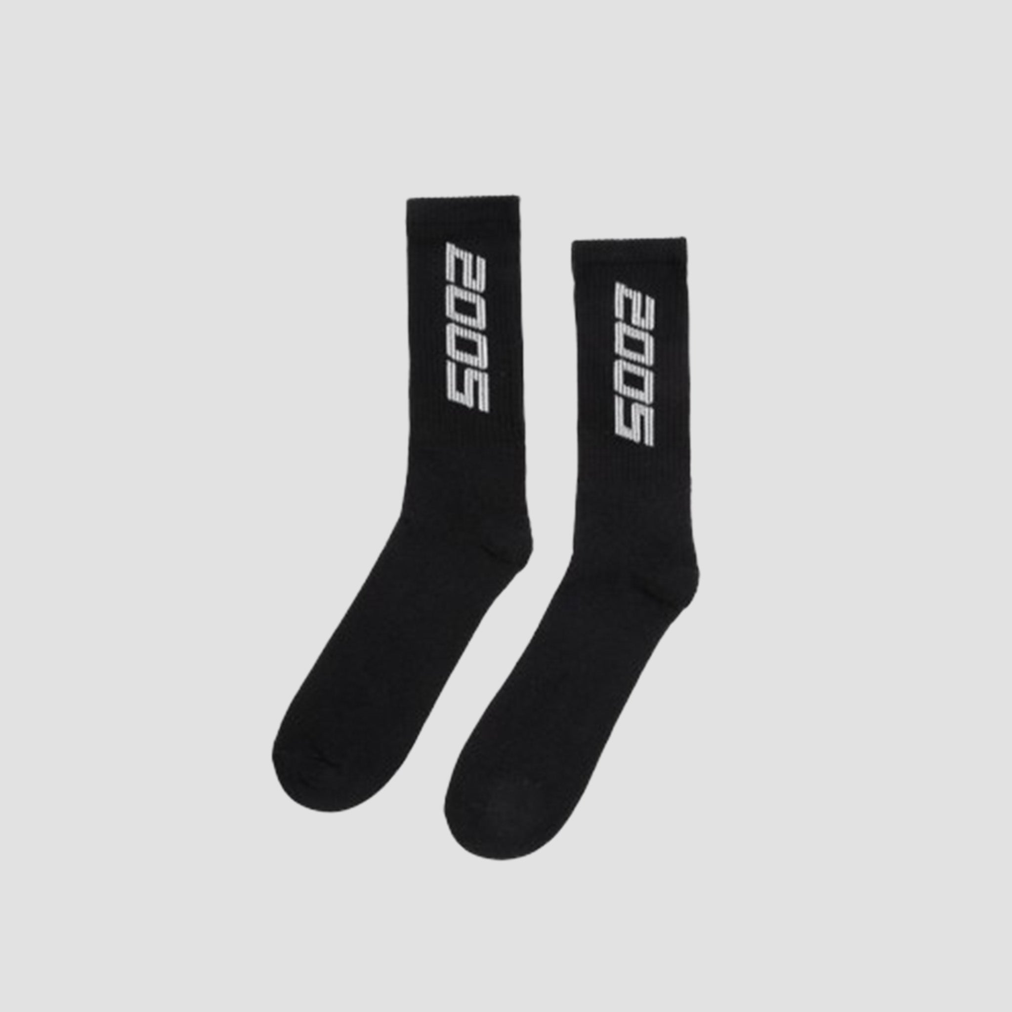 Vertical Socks Black