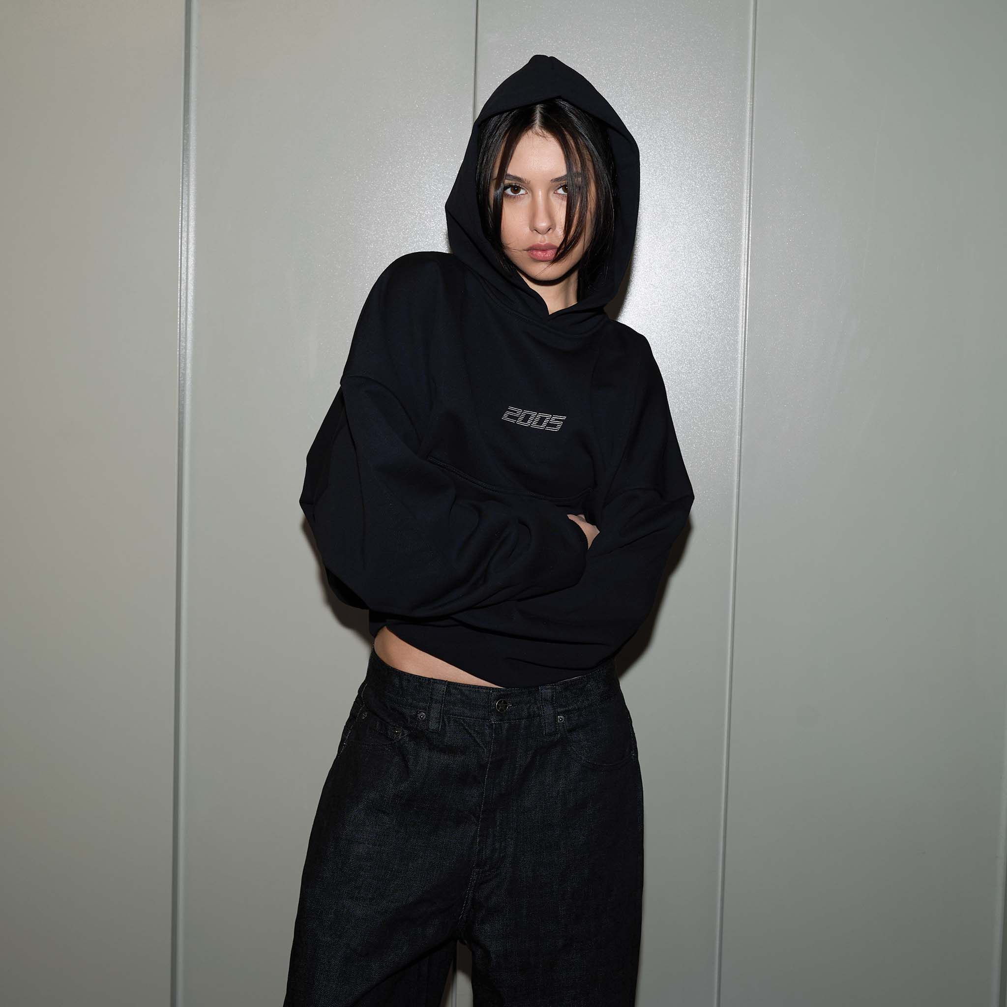 Classic Logo Hoodie - Black