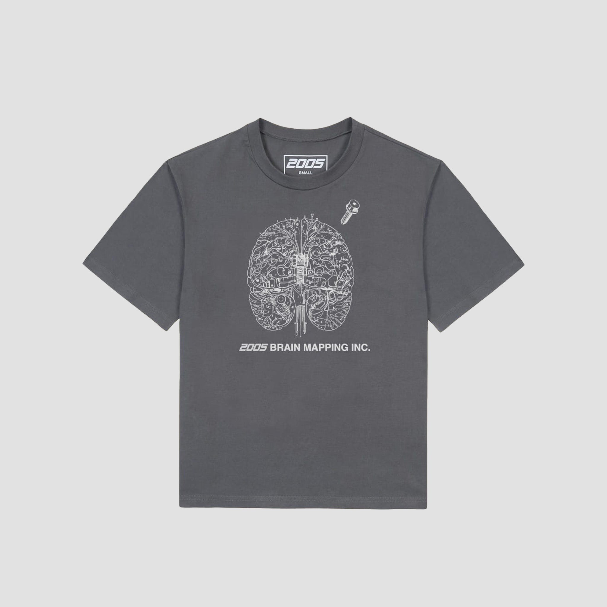 Brain Tee Graphite