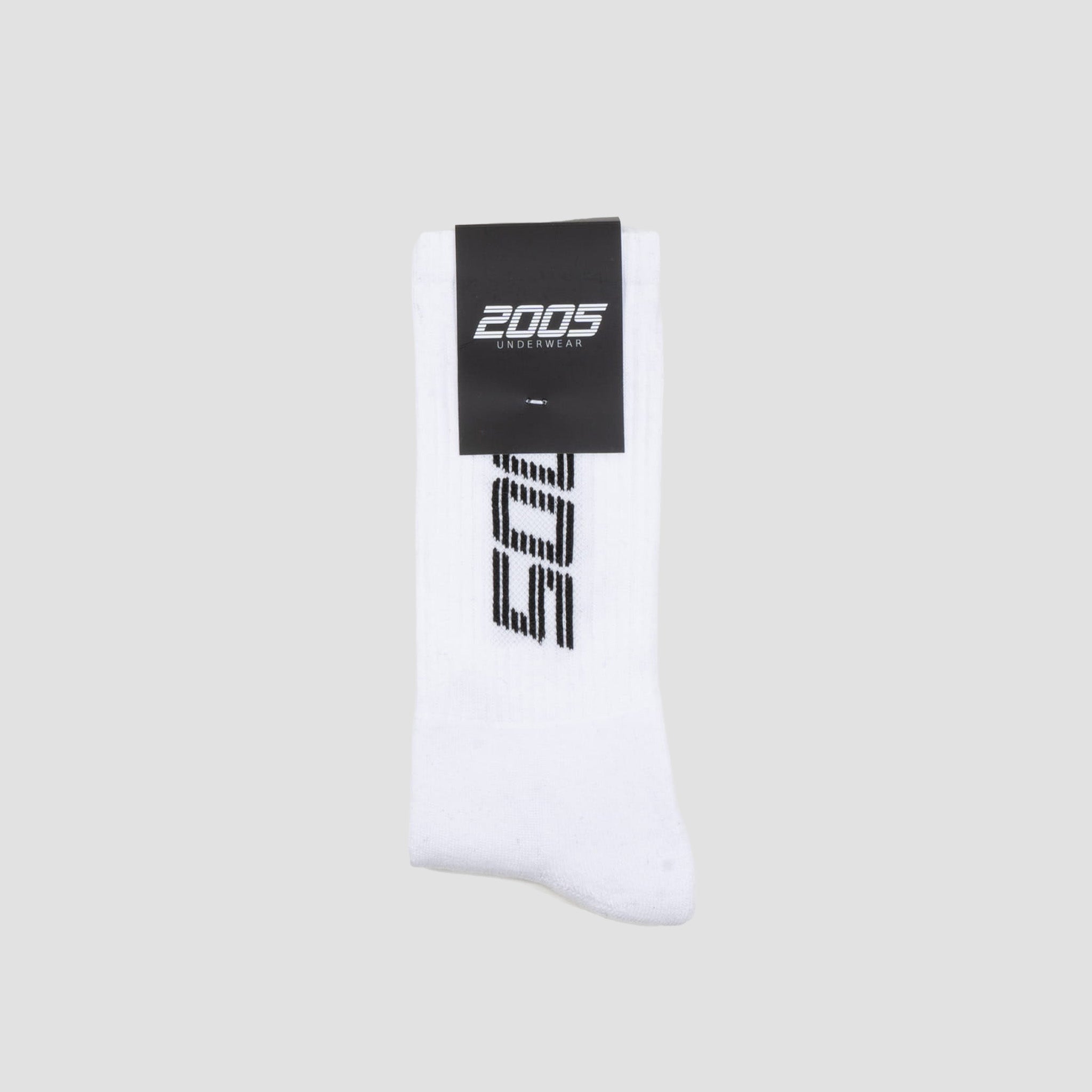 Vertical Socks White